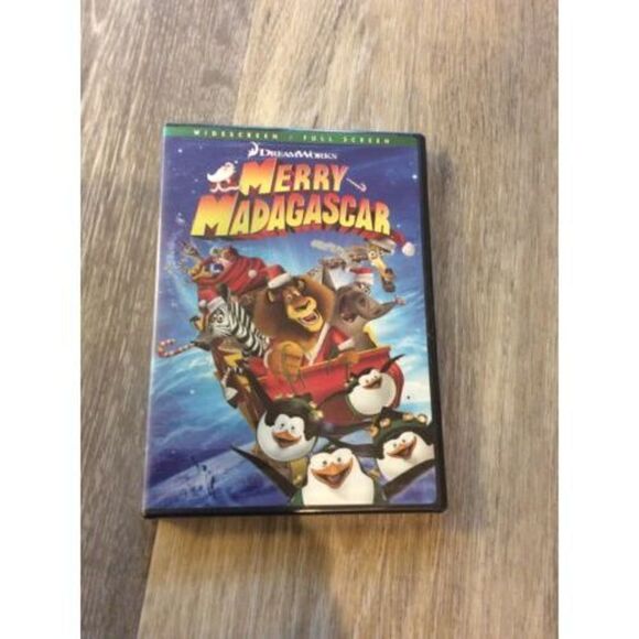 Merry Madagascar, Factory Sealed New & Sealed DVD - Picture 1 of 2